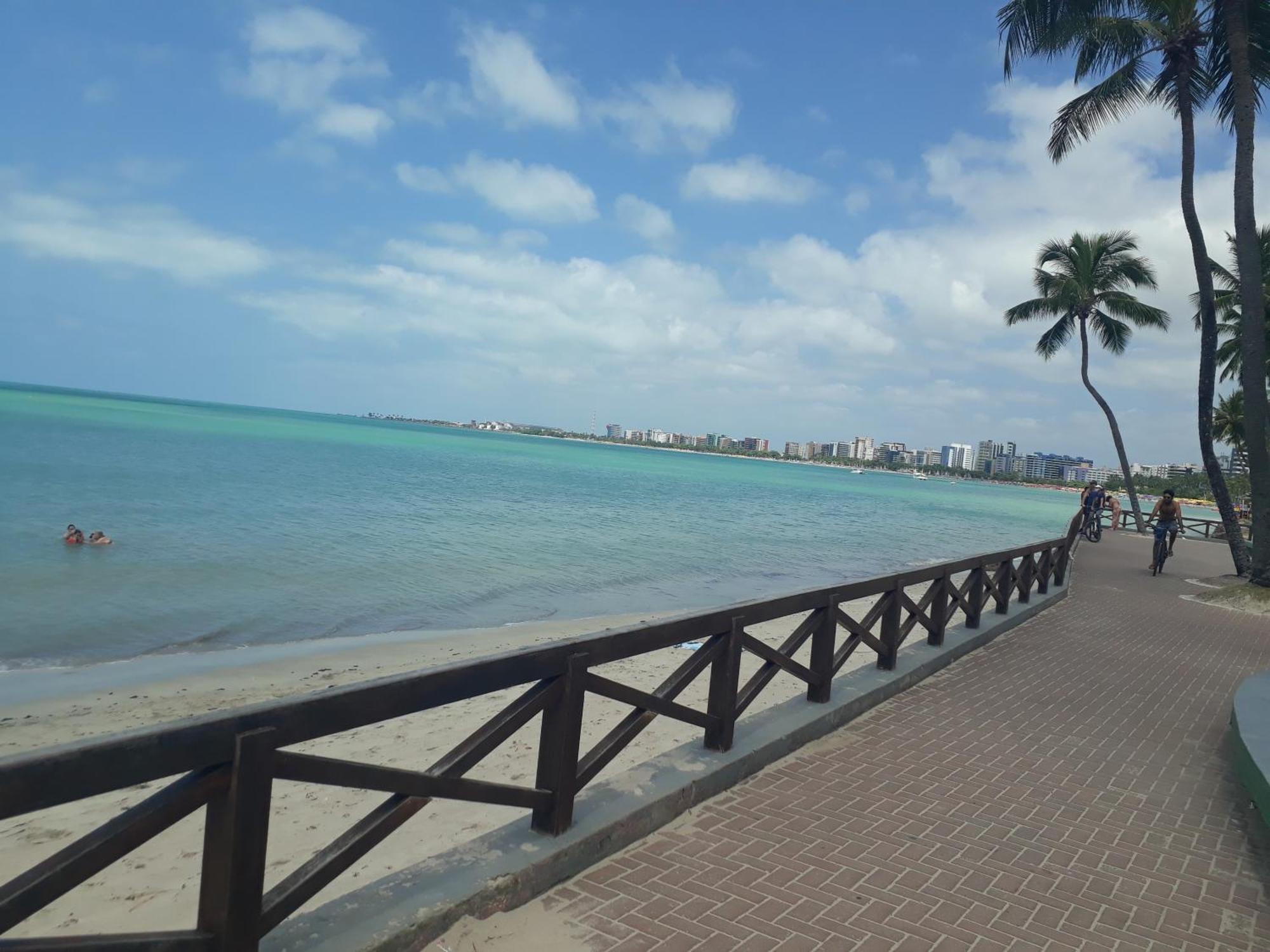 Apart Verdemar Premium Ponta Verde 3 Quartos A 120 M Do Mar E Prox A Feirinha Maceió Esterno foto